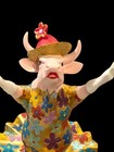 Cow Parade Dancing Diva Cow Figurine  Westland Giftware   9132  Nos