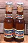 Vintage Blatz Pilsener Longneck Beer Bottle Advertising Salt   Pepper Shakers