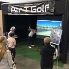 Portable Inflatable Golf Simulator Enclosure Outdoor For Golf Training Cage Fun