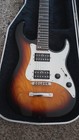      Rare Vintage Mercury Mg-520 Washburn Electric Guitar With Original Hard Case