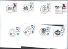 Israel Stamps   Postmark Collection On 50 Clean Covers     ax218 