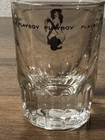 Vintage Playboy Shot Glass Heavy Base Rocks Barware Collectible 1970s