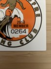 San Onofrsurfing Club 2010 Member San O Beach Vintage Surf Window Decal