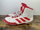 Adidas Men   s Fv2469 Tech Fall 2 0 White   Red 2020 Wrestling Shoes Size 7 Y2k