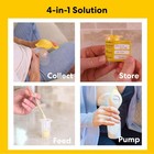 Medela Harmony Manual Breast Pump Colostrum Collection And Feeding Kit 4-in-1