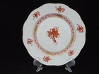 Herend - Chinese Bouquet Rust - 4 Bread Plates - 516 1 2 aog - 6 1 2 