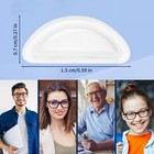 15 Pairs Silicone Anti-slip Self-adhesive Stick On Nose Pads For Eyeglasses