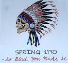 Framed Grateful Dead Spring 1990 Tour Poster 13 x16  So Glad You Made It 