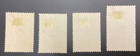 India Sc 203-206 - 1948 - Mahatma Gandhi - Set Of 4 Vf  Used Stamps 