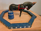 Antique Schoenhut Humpty Dumpty Circus Horse  Stand   8 Ring Pieces