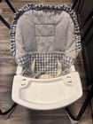 Vintage Graco Opentop Swing Baby Swing 6-speed Timer Music Blue white Infant