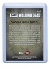 2017 Topps The Walking Dead Season 6  c-10 Sasha Williams Mold Parallel 24 25
