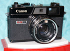      Cla Serviced Black Canonet Ql17 Camera G-iii   Converted To 1 5 V Battery