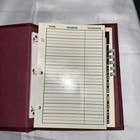 Vintage Life-time Telephone Address Book Deluxe Craft Chicago Reusable Memo Book