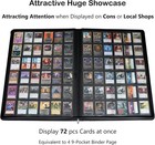 Premium 2300-pocket Card Binder     Large 36-pocket Ringless Album For Tcg Storage