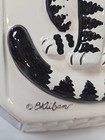 Sigma Taste Setter Bernard B Kliban Waving Cat Wall Hanging Mold Japan White