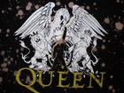 Queen Rock Band Logo Bleached Distressed Medium M T Shirt Music Freddy Mercury