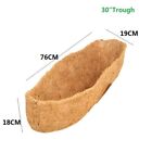 2pcs 30 Inch Trough Coco Liners For Window Box Natural Coconut Coir Fiber Liners