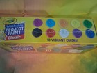 Crayola Classic Washable Project Paint 10 Colors In 2 Fl Oz Bottles New Sealed