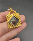 Sericho Pallasite Meteorite Pendant Olive Iron Meteorite - From Kenya Necklace
