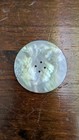 Large Carved Antique Victorian Smokey Mother Of Pearl Button 1 75 