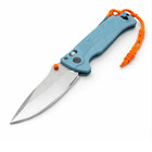 Benchmade 18060 Blue Folding Knife White Blade Edc Pocket Knife