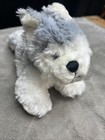 Ganz Webkinz Lil  Kinz Husky Hs120 Plush Stuffed Animal No Code Grey White Dog