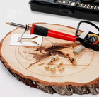 Wood Burning Kit 22pcs  Adjustable Temperature Pen With 18 Tips accessories
