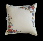Ralph Lauren Home Macall Hand Embroidered Down Throw Pillow 18  X 18  New  255