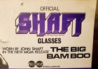 1971  shaft  Richard Roundtree Official  big Bamboo  Sunglasses Store Display