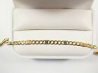 5 5 Inch 18k Gold Filled Cuban Style Boy Or Girl Baby Bracelet