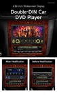 6 86  Car Stereo Radio Double 2 Din Cd Dvd Player Apple Carplay Usb Bluetooth Fm