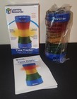 Learning Resources Time Tracker Visual Timer clock Multi Color Ler6900