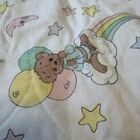 Precious Moments Baby Blanket Lightweight Quilt Gender Neutral Yellow  46 X 43 