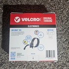 Velcro Brand One-wrap Ties 150 Count Black   Gray 8in X 1 2in Cable Management