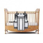 Baby Diaper Organizer For Crib - Nursery Organizer And Storage For Baby Essentia