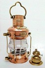 14  Brass   Cooper Anchor Boat Light Oil Maritime Ship Lantern Boat Light Lamp