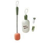 Telescopic Sponge Bottle Brush Long Handle Cleaning Tool