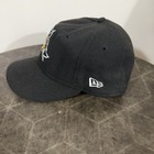 New Era 59fifty Minor League Baseball Black Fitted Hat Size 7