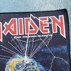 Vintage 80s Iron Maiden Backpatch 1985 Live After Death Eddie Battle Vest Patch