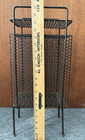 Mcm Richard Galef Atomic Style Perforated Metal Mesh Telephone Stand Vintage
