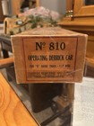 Lionel Prewar 810 Early Derrick Crane Box Only With Great Insert instructions 