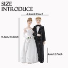 4 5 Inch Romantic Wedding Party Cake Topper Ornament Bride And Groom Figurine