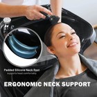 Byootique Shampoo Bowl Hair Sink Basin Beauty Salon Barber W  Gel Neck Rest