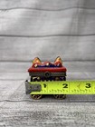 Vtg Phb Style Circus Cart Animal Porcelain Hinged Trinket Box W  Trinket