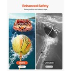 Water Towable Tube Ball For Boating Water Skiing W  Speed Safety Valve