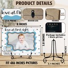 Love At First Sight Baby Sonogram Keepsake Picture Frame  Gender Reveal Baby    