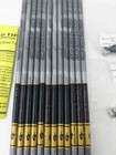 1 Dozen Gold Tip Black Label 400 Uncut Arrow Shafts W  Inserts   Nocks  Bl400s