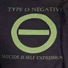 Type O Negative Suicide Is Self Expression Long Sleeve Shirt Black Green Music