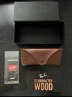 Rare Ray-ban Clubmaster Polarized Wood Frame Unisex
